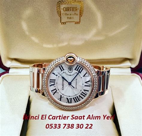 ikinci el cartier saat